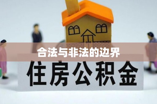 青县合法与非法的边界