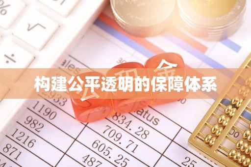 青县构建公平透明的保障体系