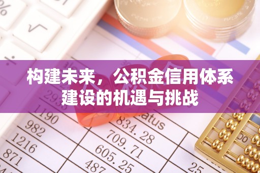 青县构建未来，公积金信用体系建设的机遇与挑战