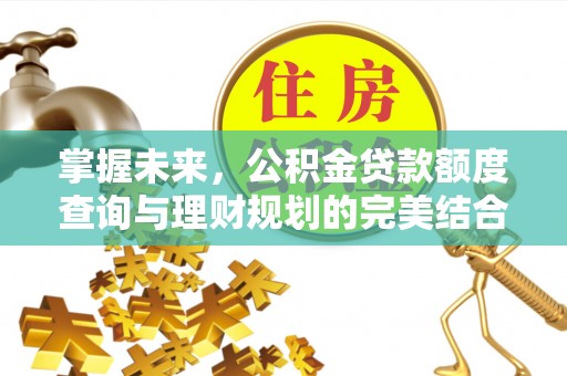 青县掌握未来，公积金贷款额度查询与理财规划的完美结合