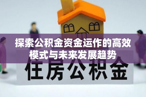 青县探索公积金资金运作的高效模式与未来发展趋势