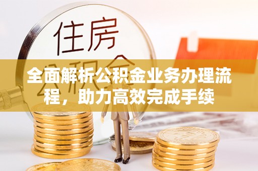 青县全面解析公积金业务办理流程，助力高效完成手续