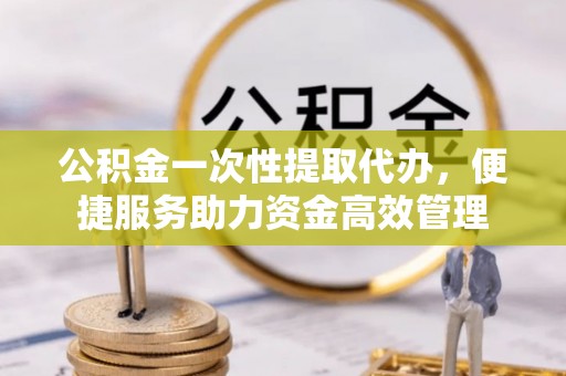 青县公积金一次性提取代办，便捷服务助力资金高效管理