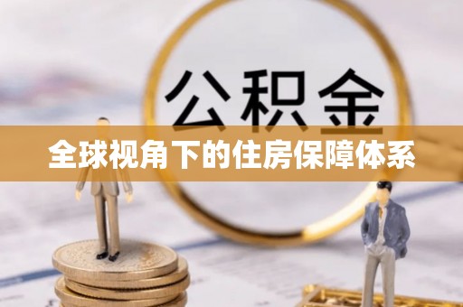 青县全球视角下的住房保障体系